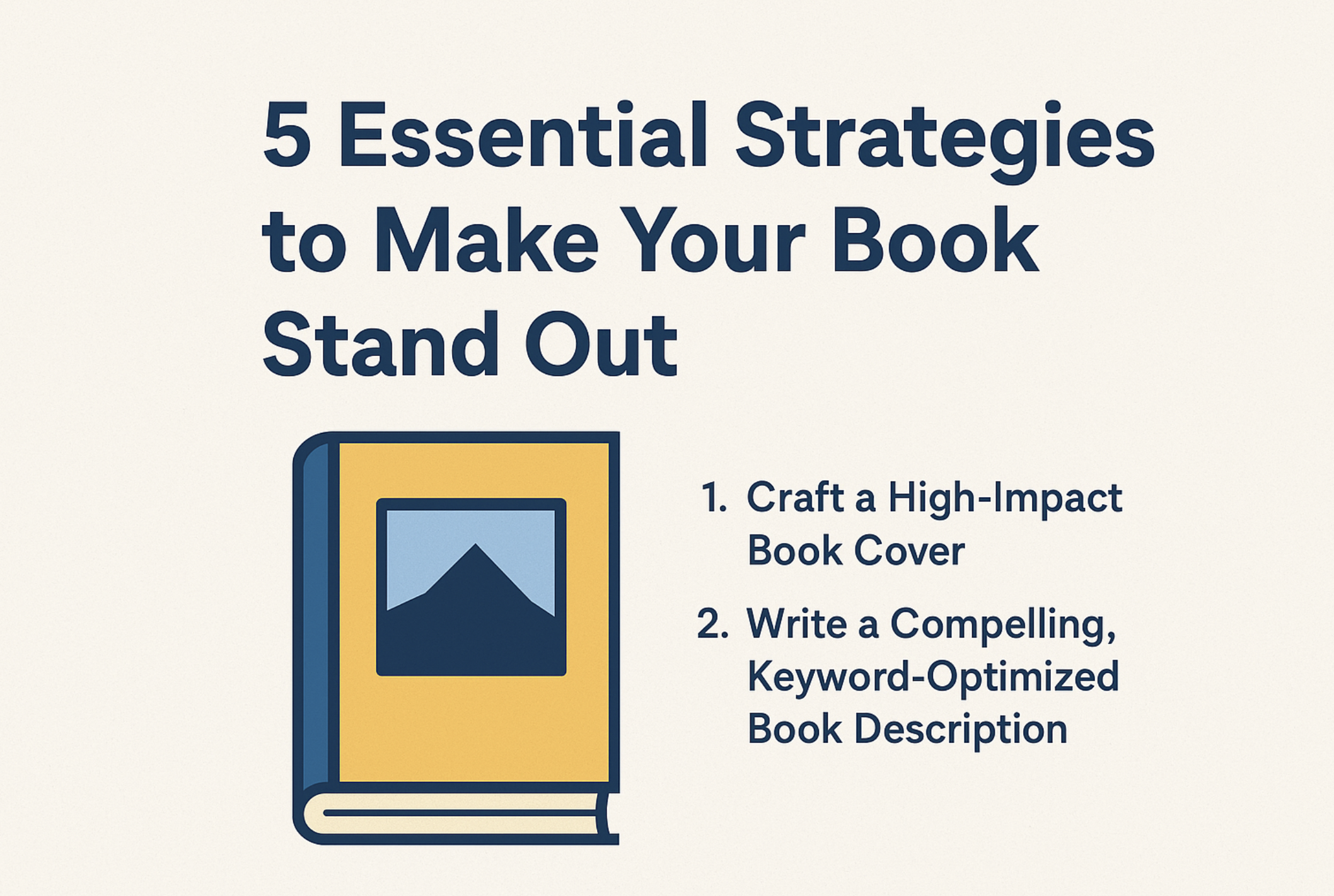 5 Essential Strategies to Make Your Book Stand Out