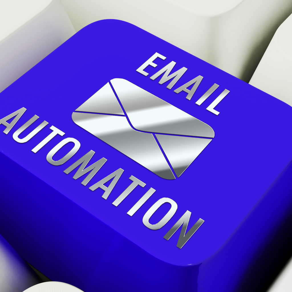 Email Automation Digital Marketing System 3d Rendering
